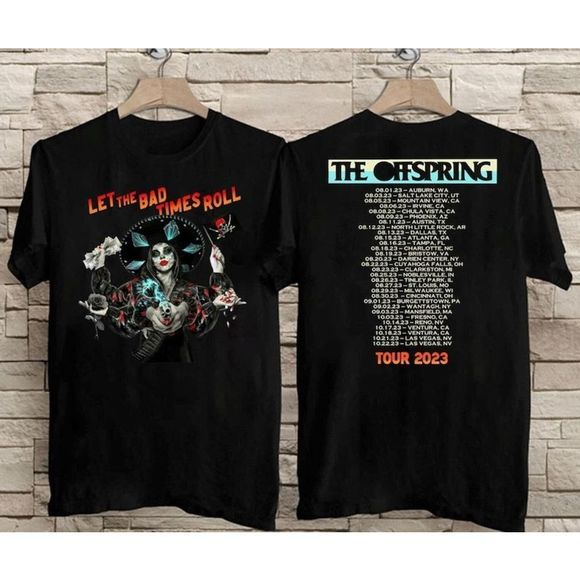 dahimes26 Tops - The Offspring Let The Bad Times Roll Tour 2023 Shirt 2 Sided T Shirts